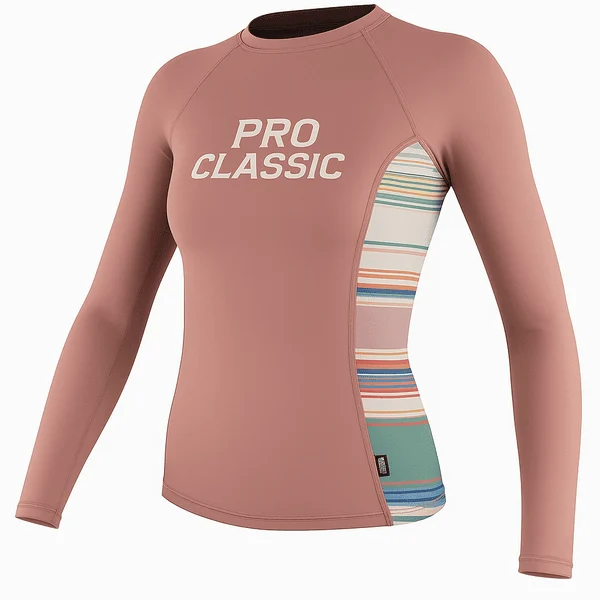 Private label rash guards with custom branding and OEM manufacturing