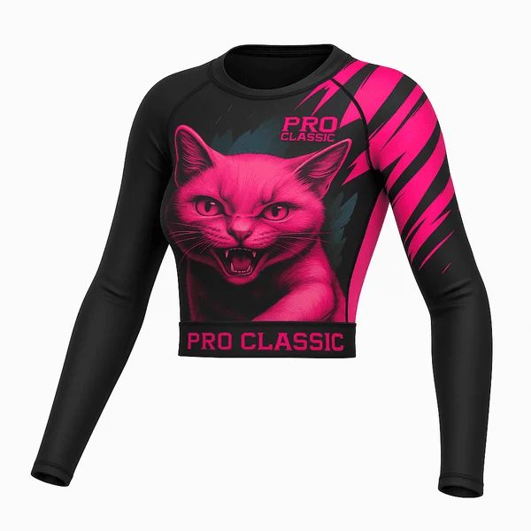 Bulk custom rash guards Canada with private label branding and sublimated designs
