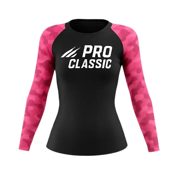 women's rash guard supplier Pakistan – OEM compression shirt for BJJ