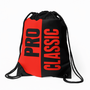 Personalized Jiu-Jitsu drawstring bag with custom logo for BJJ athletes